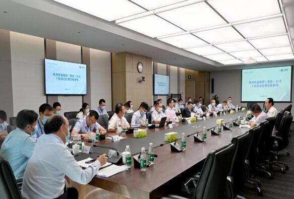 中國電建集團(tuán)公司黨委副書記、總經(jīng)理丁焰章到電建國際公司調(diào)研
