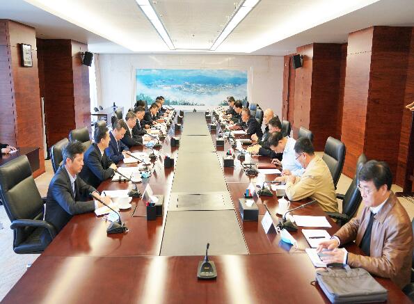 中國能建黨委書記、董事長宋海良拜會三峽集團(tuán)董事長雷鳴山