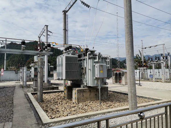 國網樂安縣供電公司35千伏上觀變電站2號主變正式投運