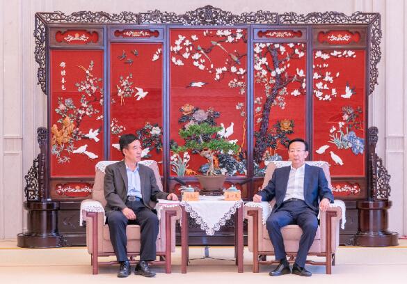 中國能建總經(jīng)理、黨委副書記孫洪水拜訪揚州鎮(zhèn)江主要領(lǐng)導(dǎo)