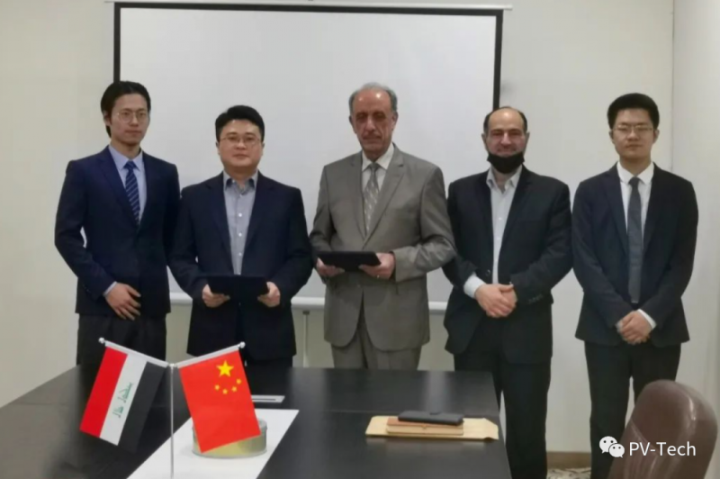 中國能建與伊拉克、越南簽署355MW光伏項目