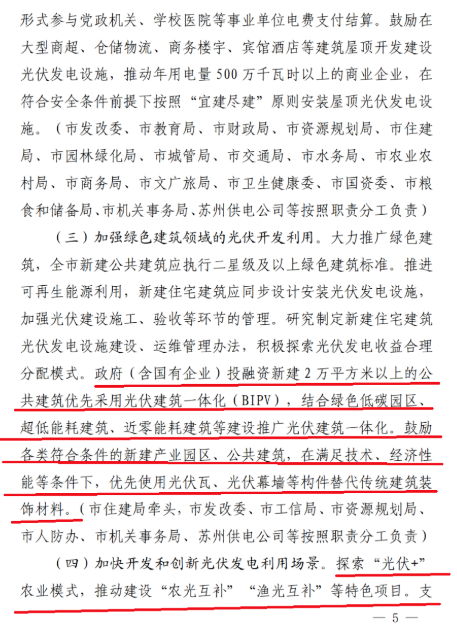 蘇州：國企廠房100%安裝分布式光伏！