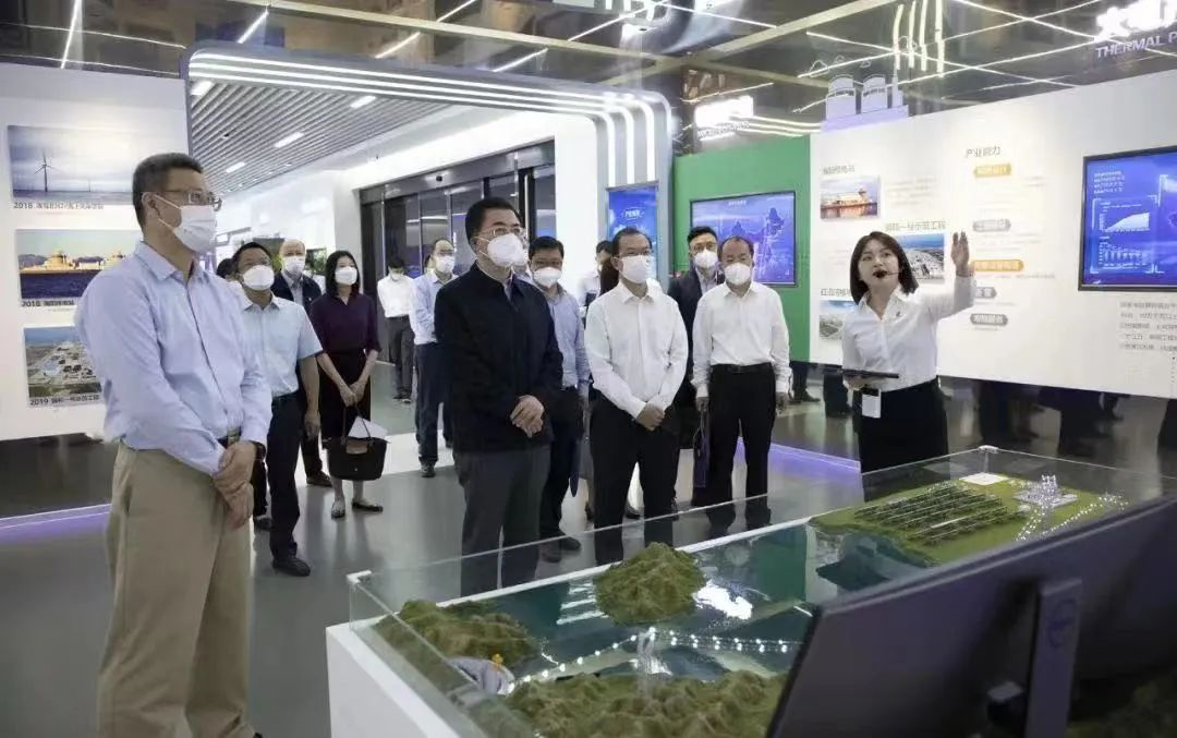 國務(wù)院國資委黨委委員、副主任翁杰明到國家電投督導(dǎo)工作