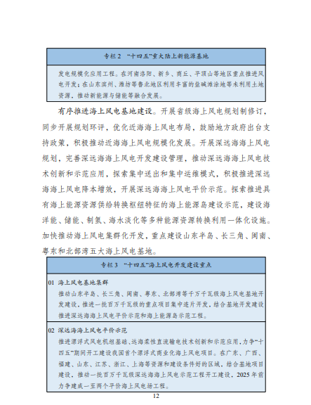 發(fā)改委、能源局等九部委聯(lián)合印發(fā)發(fā)布“十四五”可再生能源規(guī)劃！