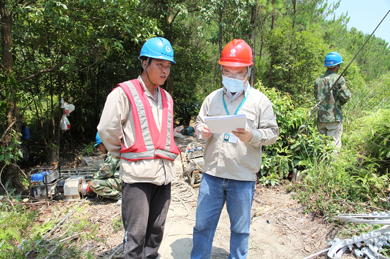 國網古田縣供電公司投產鶴塘-大橋35千伏線路工程