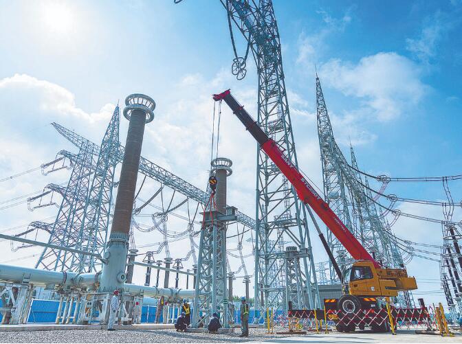 賦能京畿，北京東變電站擴(kuò)建忙