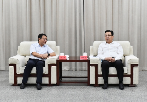 劉源拜會(huì)河北省委常委、副省長(zhǎng)，雄安新區(qū)黨工委書(shū)記、管委會(huì)主任張國(guó)華