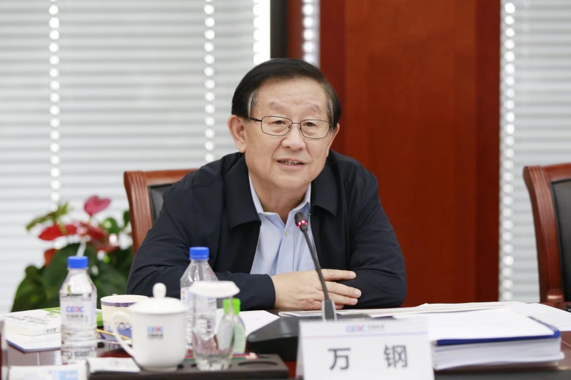 全國政協(xié)副主席、中國科協(xié)主席萬鋼帶隊到中國能建調研