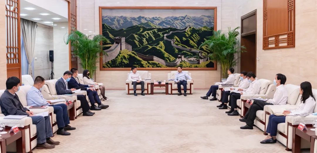 鄒磊會(huì)見(jiàn)北京市西城區(qū)委副書記、代區(qū)長(zhǎng)劉東偉