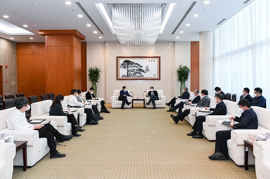 華能集團總經(jīng)理、黨組副書記鄧建玲會見沈鼓集團董事長戴繼雙
