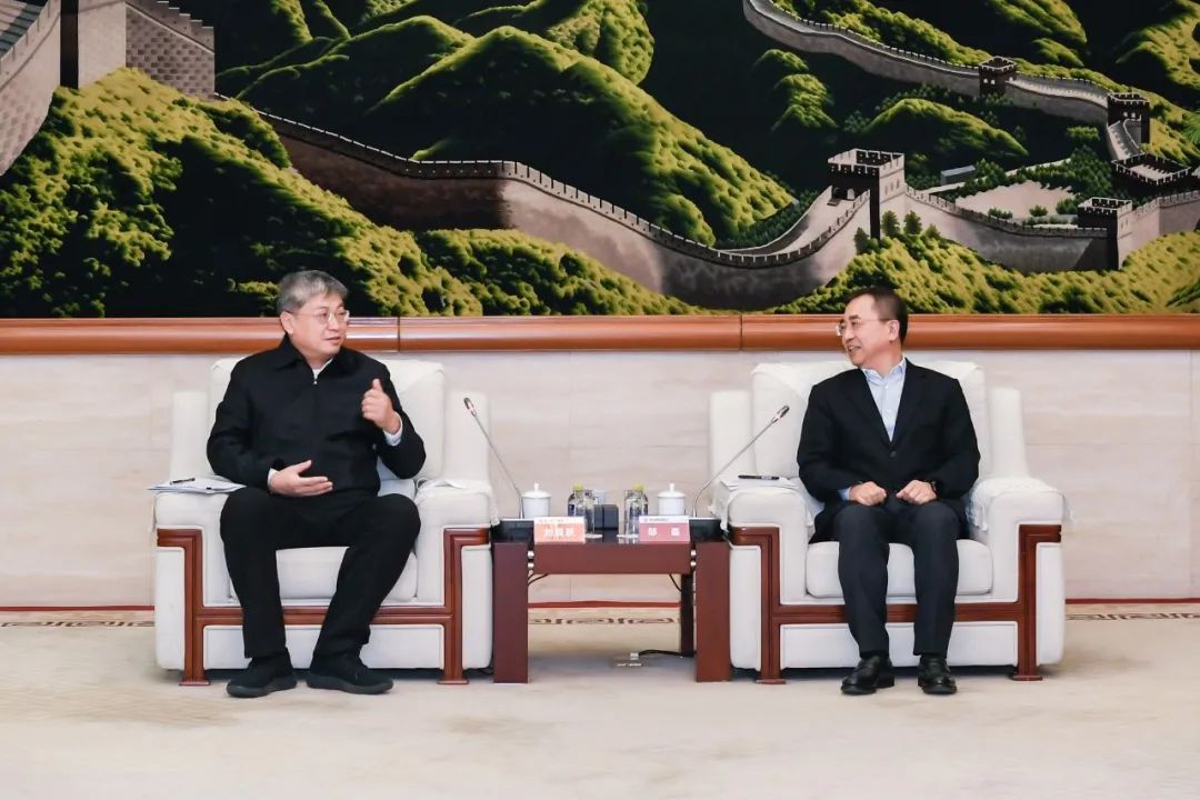 國(guó)家能源集團(tuán)黨組書記、董事長(zhǎng)劉國(guó)躍與中國(guó)大唐主要領(lǐng)導(dǎo)會(huì)談