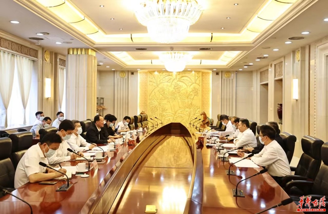 湖南省政府在京與交通運輸部、國家能源局、中國中車舉行工作會談