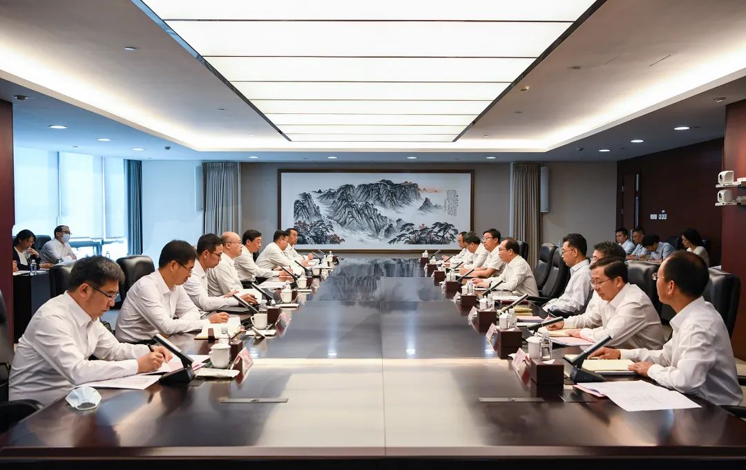 華電集團(tuán)黨組書記、董事長江毅與河北省委副書記、省長王正譜舉行會談
