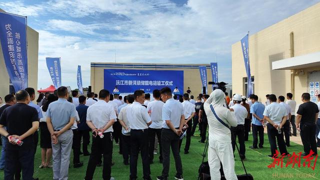 總用時不到90天，一座儲能電站在新灣鎮(zhèn)拔地而起