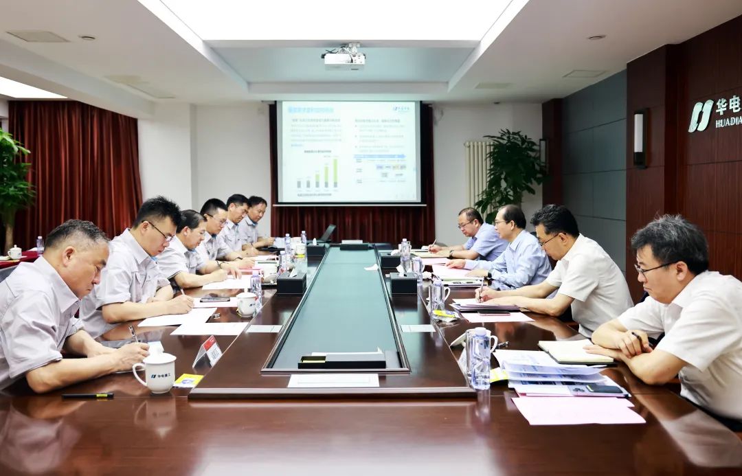 中國華電黨組書記、董事長江毅赴天津區(qū)域開展領(lǐng)題調(diào)研