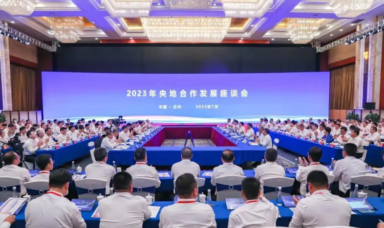 江毅拜會甘肅省委副書記、省長任振鶴 出席蘭洽會并作交流發(fā)言