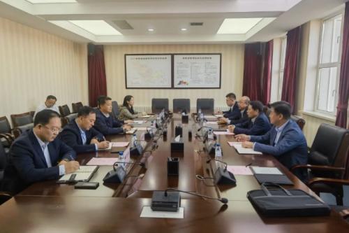 吉電股份牛國君拜會吉林省鄉(xiāng)村振興局黨組書記、局長韓陽