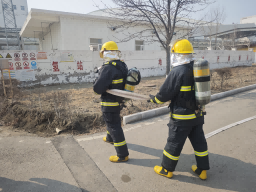 華潤電力盤錦公司發(fā)電黨支部、綜合黨支部聯(lián)合開展消防應急演練