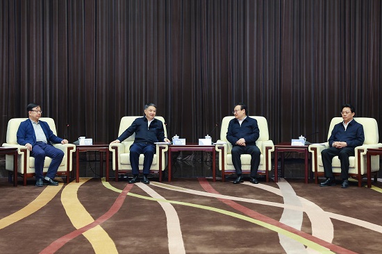 華能集團(tuán)董事長溫樞剛、總經(jīng)理鄧建玲會見寧夏回族自治區(qū)黨委書記梁言順主席張雨浦