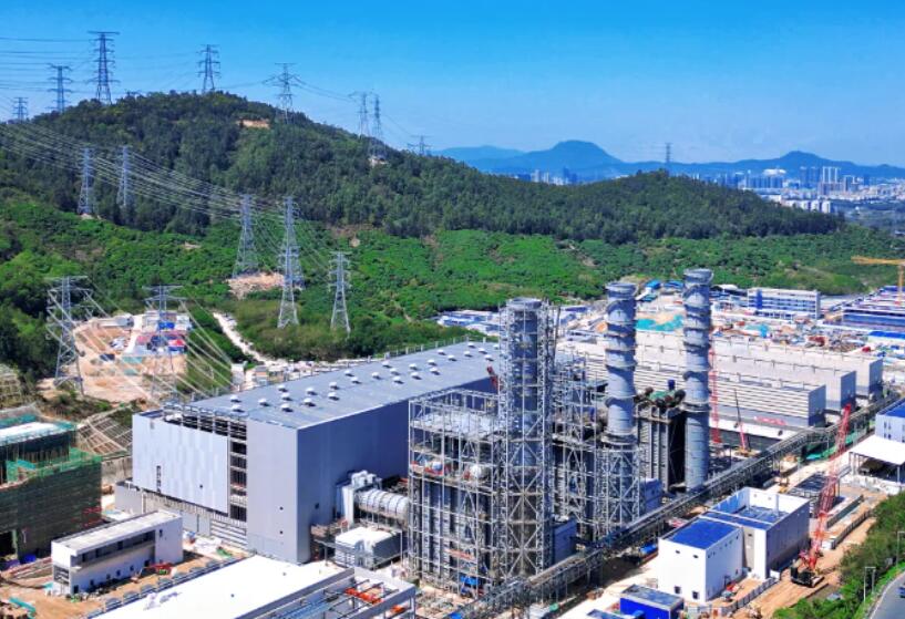 深能光明電源基地3×600MW級燃氣-蒸汽聯合循環(huán)發(fā)電項目1號機組投運